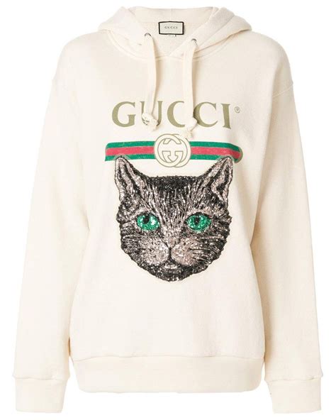 gucci cat hoodie|gucci hoodie cost.